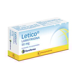 Letico 50 mg 30 Comprimidos