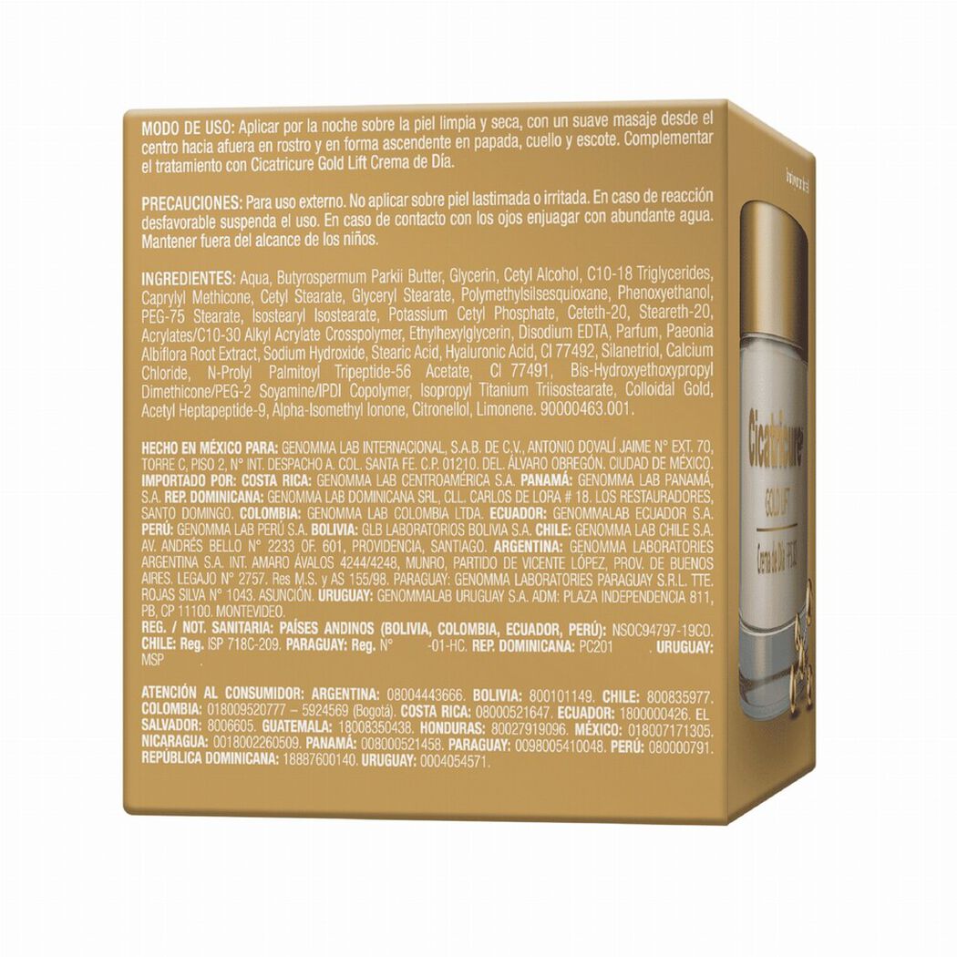 Cicatricure Crema Facial Gold Lift De Noche 50 G, , large image number 3