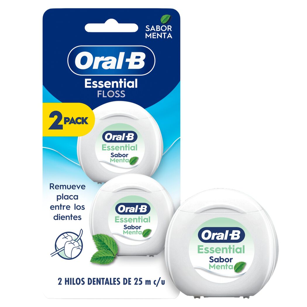 Hilo Dental Oral B Floss Menta 2 un, , large image number 0
