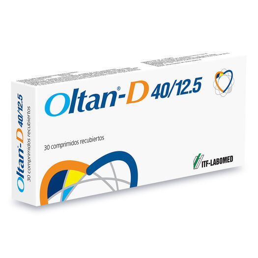 Oltan-D 40 mg/12.5 mg x 30 Comprimidos Recubiertos, , large image number 0