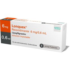 Lonquex 6 mg/0.6 mL 1 Jeringa Prellenada