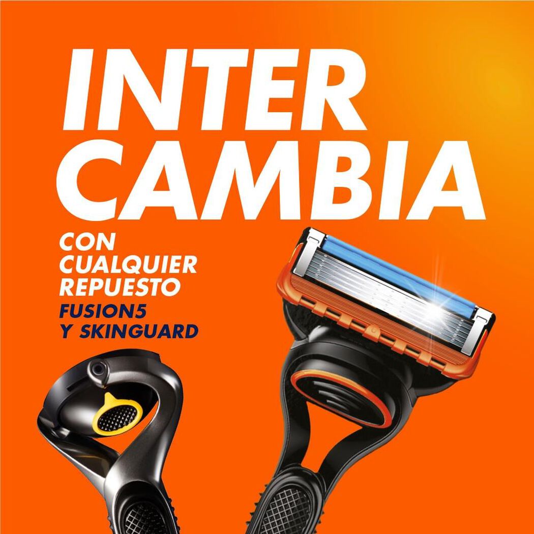 M&aacute;quina de Afeitar Gillette Fusion 5 1un, , large image number 4