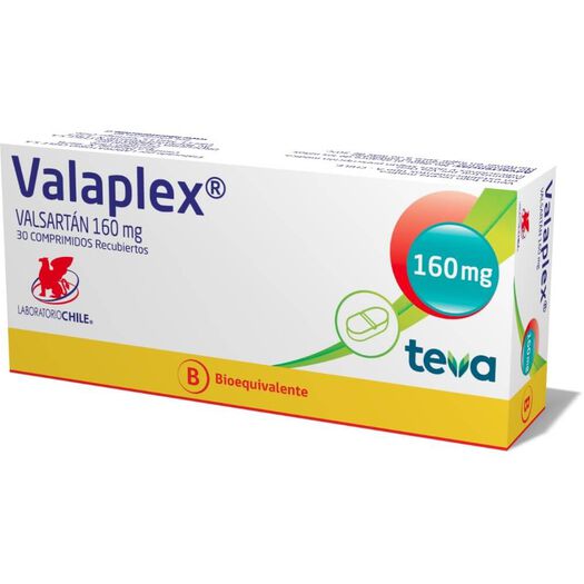 Valaplex 160 mg x 30 Comprimidos Recubiertos, , large image number 0