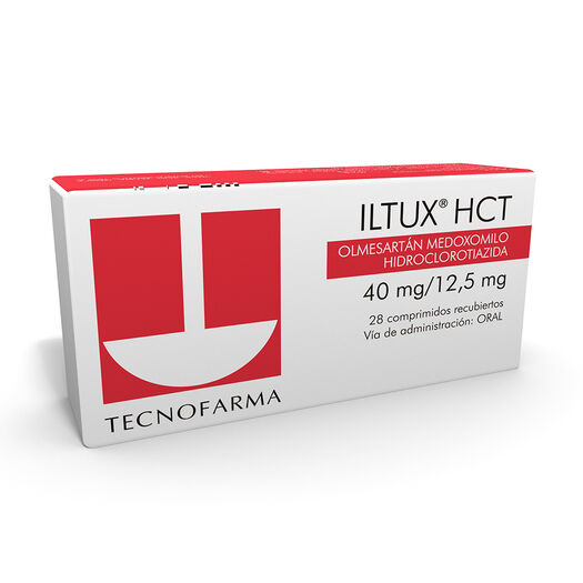 Iltux HCT 40 mg/12.5 mg x 28 Comprimidos Recubiertos, , large image number 0