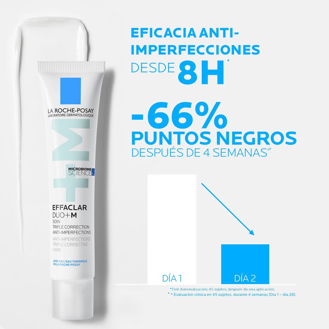 Crema La Roche Posay Anti Imperfecciones Effaclar Duo+M 40 mL, , large image number 2