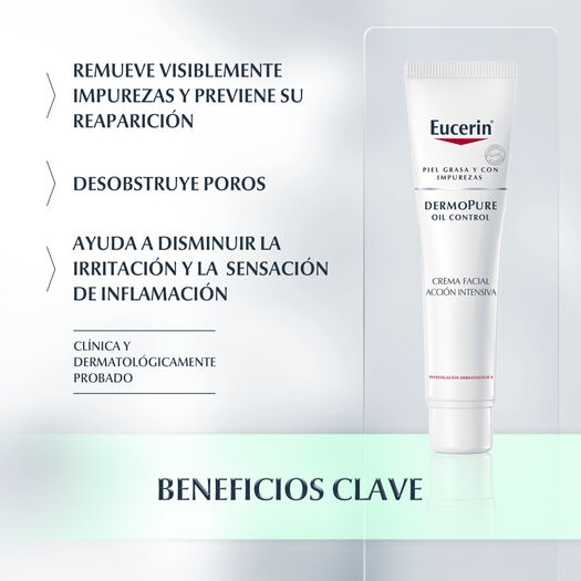 CREMA FACIAL ACCIÓN INTENSIVA NOCHE EUCERIN DERMOPURE 40ML, , large image number 1