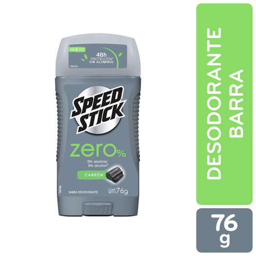 Desodorante En Barra Speed Stick Zero% Carbón 76 G, , large image number 0