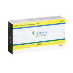 Cymbalta 60 mg x 28 Cápsulas Con Gránulos Con Recubrimiento Entérico