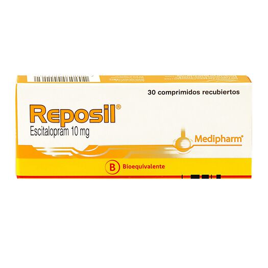 Reposil 10 mg x 30 Comprimidos Recubiertos, , large image number 0