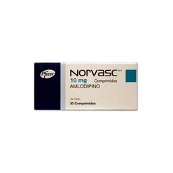 Norvasc 10 mg x 30 Comprimidos