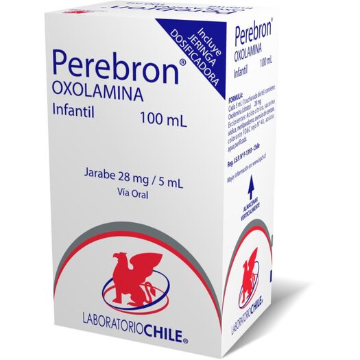 Perebron Infantil 28 mg/5 mL x 100 mL Jarabe, , large image number 0