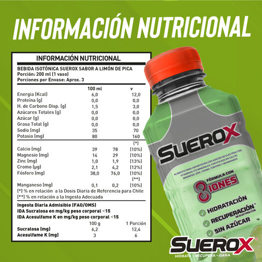 Suerox Limón De Pica 630 ML, , large image number 1