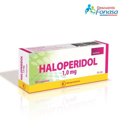 Haloperidol 1 mg x 30 Comprimidos SYNTHON, , large image number 0
