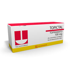 Topictal 100 mg x 28 Comprimidos Recubiertos