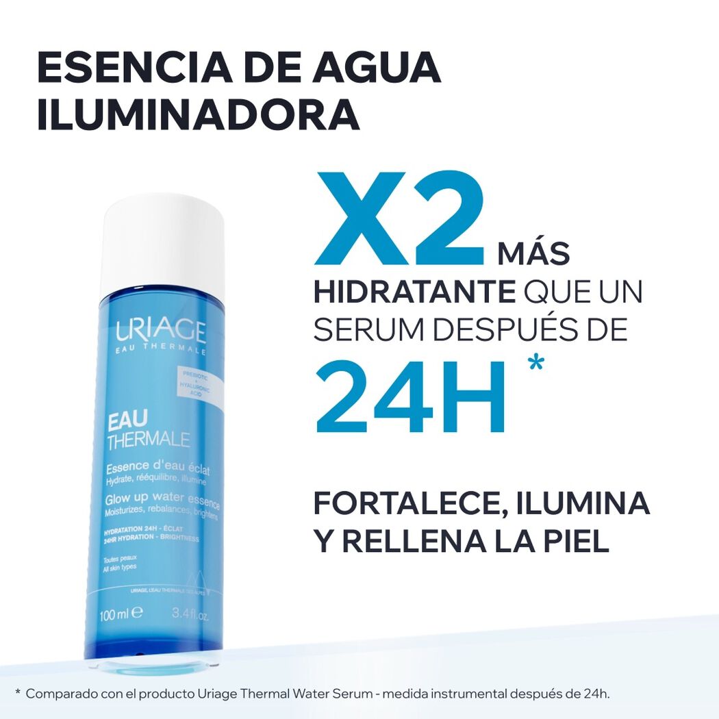 Uriage Eau Thermale Esencia De Agua Iluminadora x 100 mL, , large image number 1