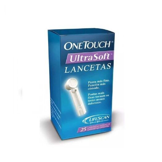 One Touch Ultra Soft x 25 Lancetas, , large image number 0