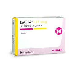 Eutirox 137 mcg x 50 Comprimidos