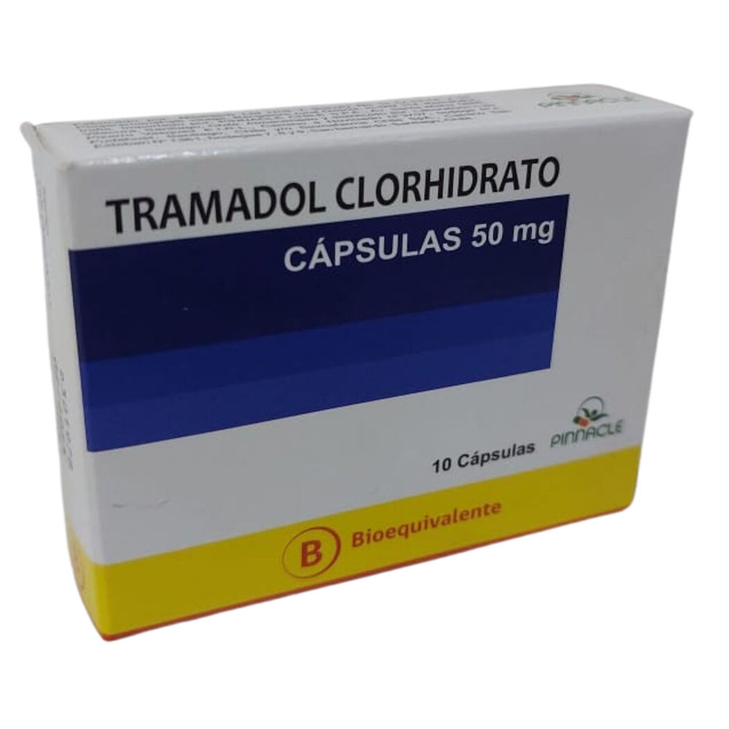 Tramadol Clorhidrato 50 mg x 10 Capsulas, , large image number 0