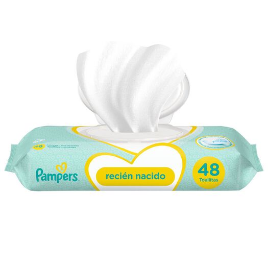 Toallitas Húmedas Recién Nacido Pampers 48 un, , large image number 0