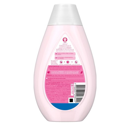 acondicionador para niños johnsons® gotas de brillo® x 400 ml., , large image number 3