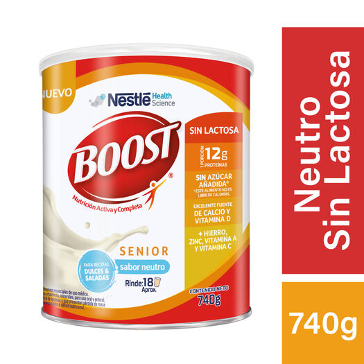 Boost Neutro Sin Lactosa 740 Gr, , large image number 0