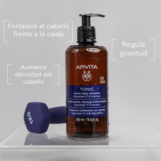 Shampoo Apivita Tonico Hombre 500 mL, , large image number 1