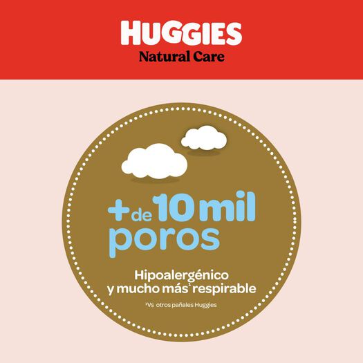 Pañales Huggies Natural Care G 70 un, , large image number 4