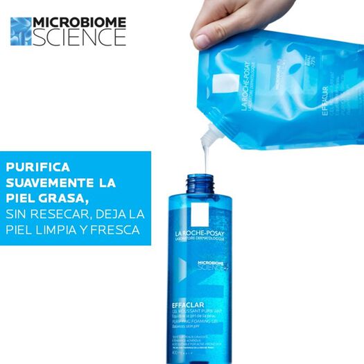 Gel Effaclar + M La Roche Posay Refill 400Ml, , large image number 2