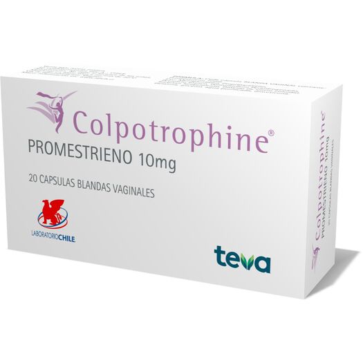 Colpotrophine 10 mg x 20 Cápsulas Blandas Vaginales, , large image number 0