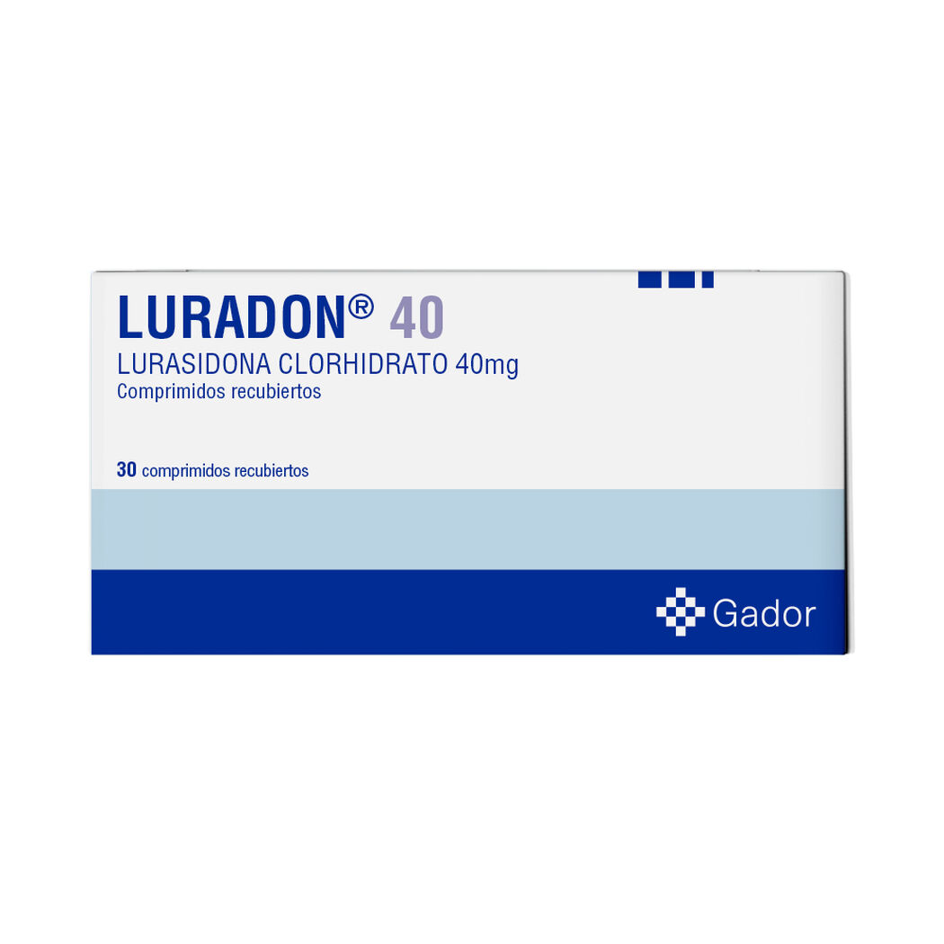 Luradon 40 mg 30 Comprimidos Recubiertos, , large image number 1