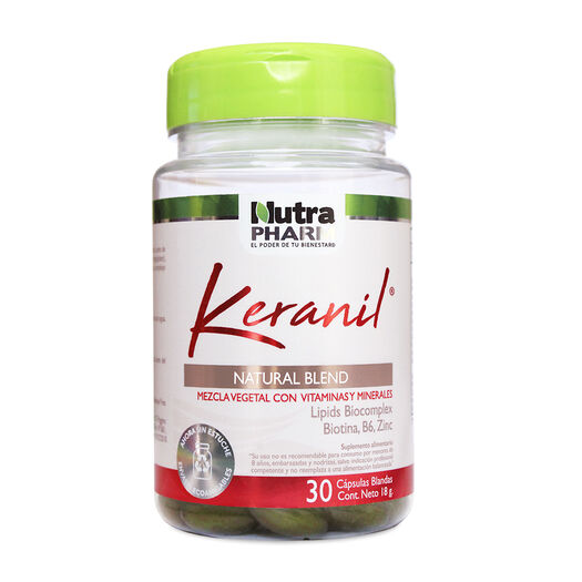 Keranil x 30 Cápsulas, , large image number 0