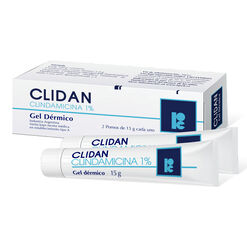 Clidan Gel Dermico 1% Dos Pomos 15gr.