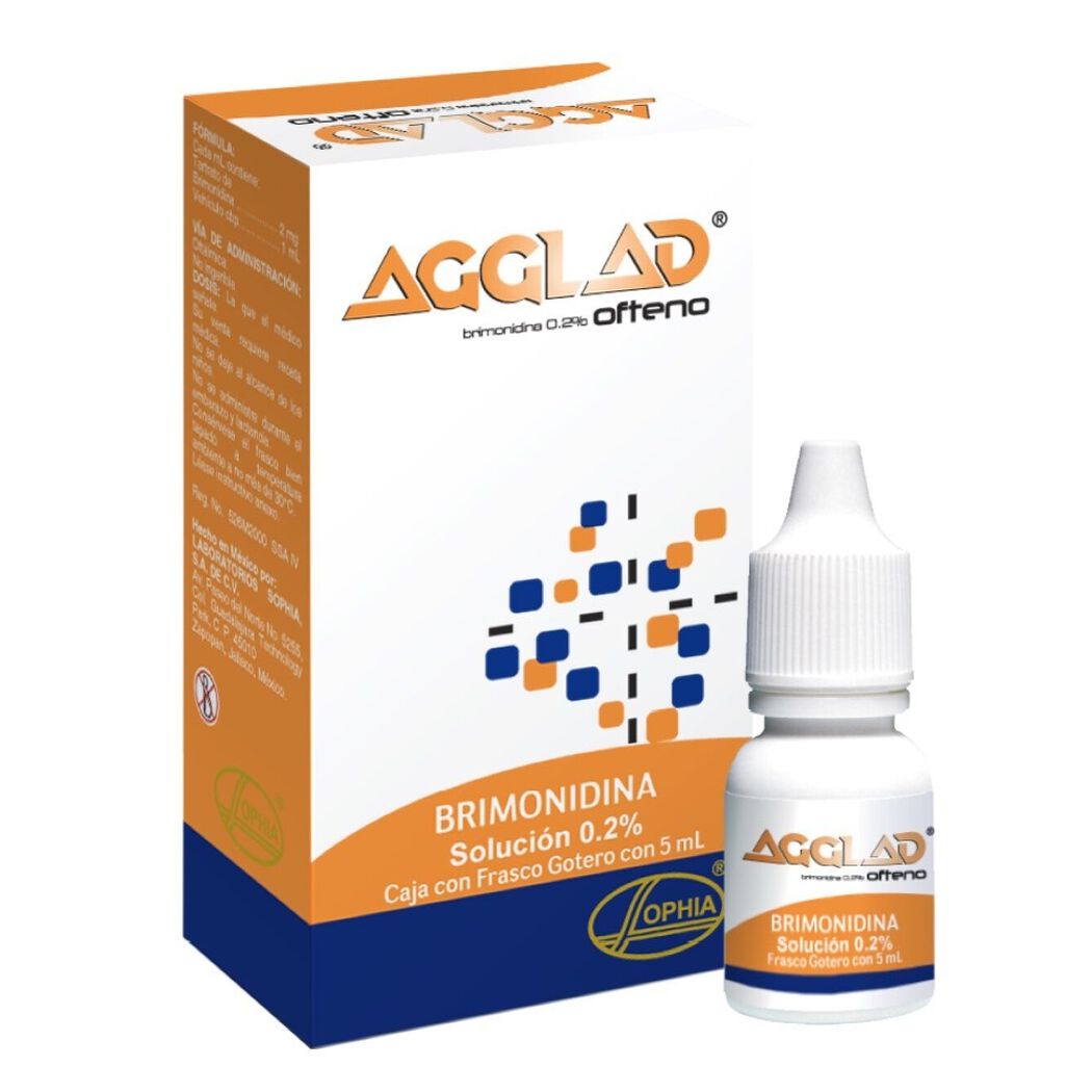 Agglad Ofteno 0.2% Soluci&oacute;n Oft&aacute;lmica Fco. 5ml, , large image number 0