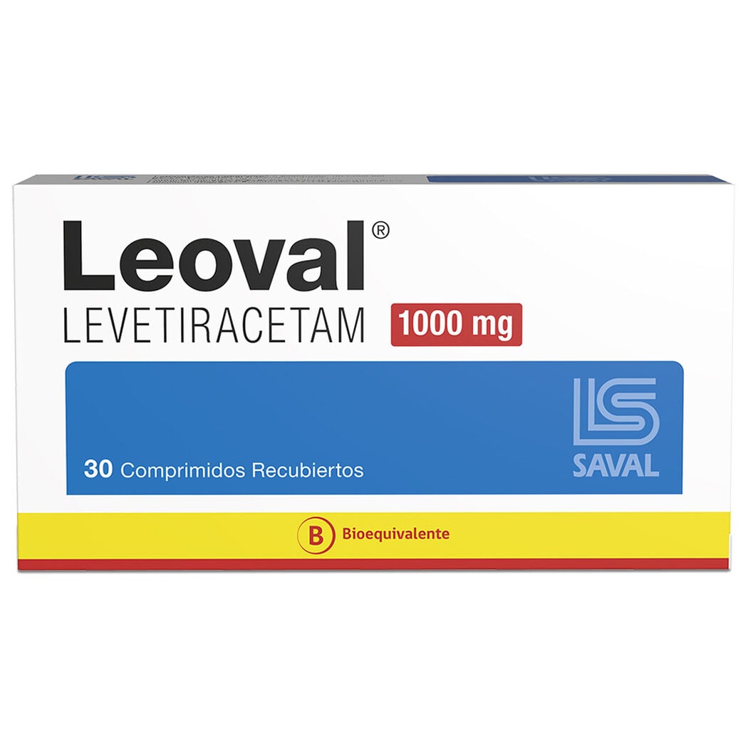 Leoval 1000 mg Caja 30 Comprimidos, , large image number 0
