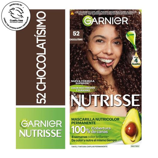 Coloración Garnier Nutrisse 52 Chocolatísimo, , large image number 0