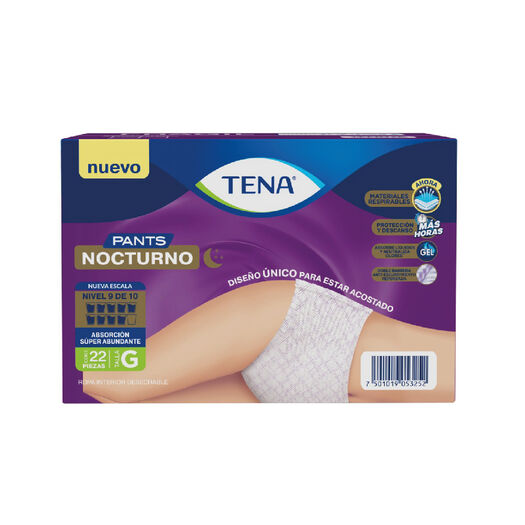 Pants Tena Nocturno G 22 Unidades, , large image number 1