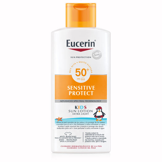 PROTECTOR SOLAR KIDS LOCIÓN EUCERIN FPS50+ 400 ML, , large image number 0