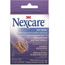 Nexcare Parche Pies Dedos x 5 Unidades