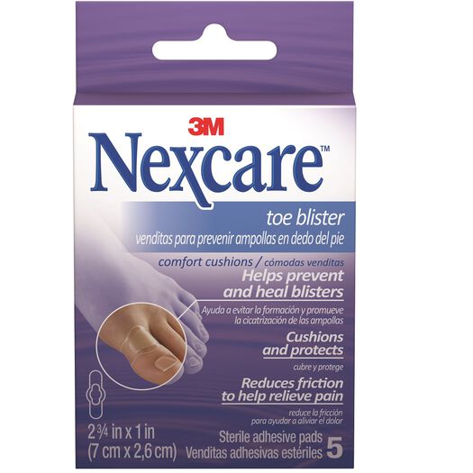 Nexcare Parche Pies Dedos x 5 Unidades, , large image number 0