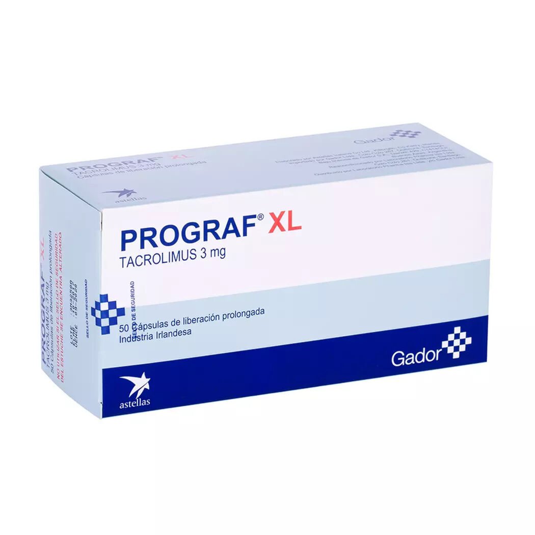 Prograf XL 3 mg x 50 c&aacute;psulas, , large image number 0