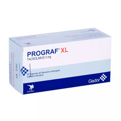 Prograf XL 3 mg x 50 c&aacute;psulas