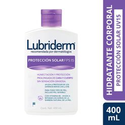 Lubriderm® UV-15 protección solar x 400 ml