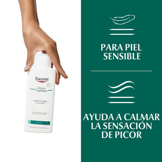 Shampoo Eucerin Dermo Capillaire Anti Caspa Gel 250 mL, , large image number 3