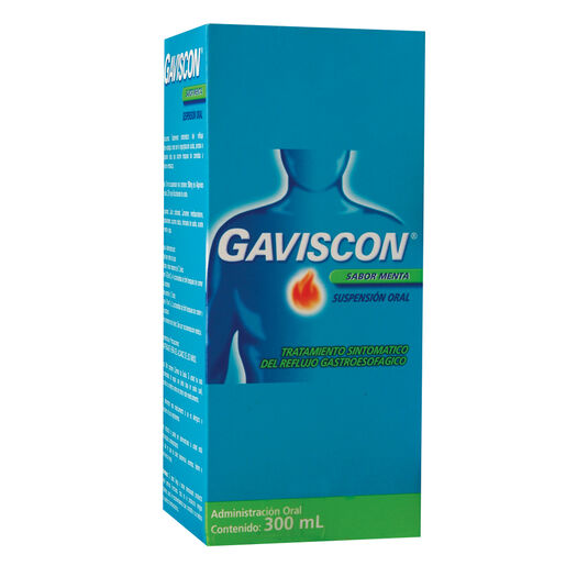 Gaviscon Suspensión Oral Botella Original 300 ml, , large image number 0
