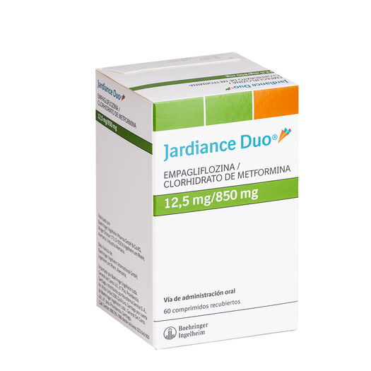 Jardiance Duo 12.5 mg/850 mg x 60 Comprimidos Recubiertos, , large image number 0
