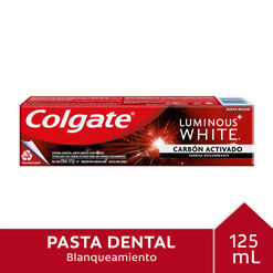 Pasta Dental Colgate Luminous White Carbón Activado 177g