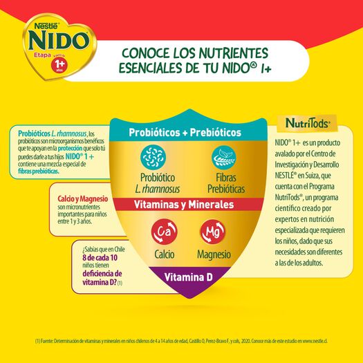 Fórmula Láctea Nido Etapa 1+ 700g , , large image number 1