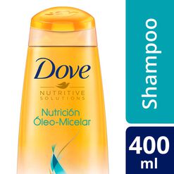 Shampoo Dove Nutrición Óleo Micelar 400 mL