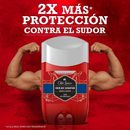 Antitranspirante Old Spice en Barra Ocean Legend 50 g, , large image number 3