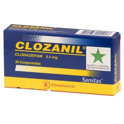 Clozanil 0.5 mg Caja 30 Comp.
